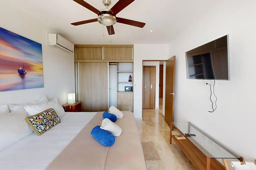 Ipana 515 1Bdr Penthouse Private Hot Tub Daire Playa del Carmen